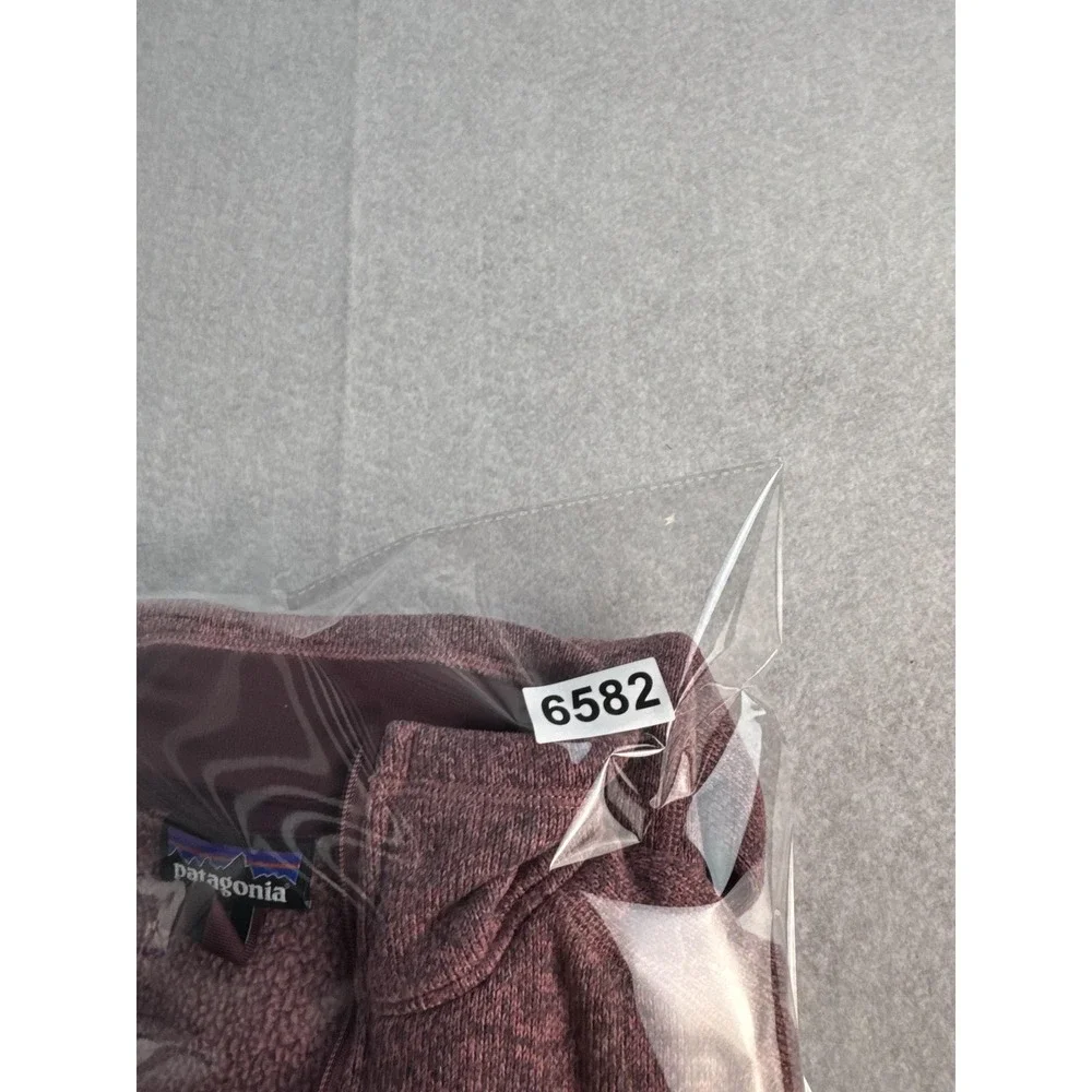 Patagonia Better Sweater Pullover Women's‎ Small Purple Fleece 1/4 Zip Mock Neck